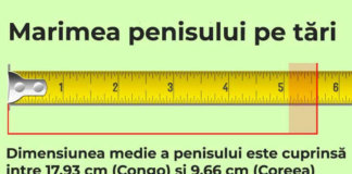 Care este mărimea medie a penisului?